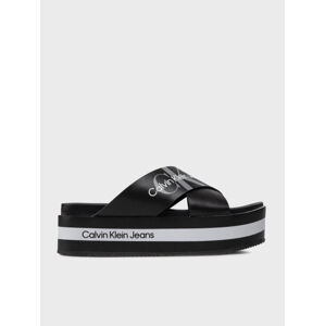 Calvin Klein dámské černé pantofle - 38 (BDS)